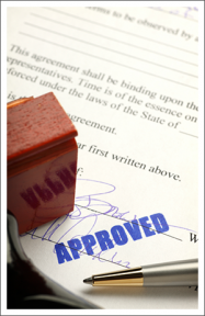 Stamp of approval